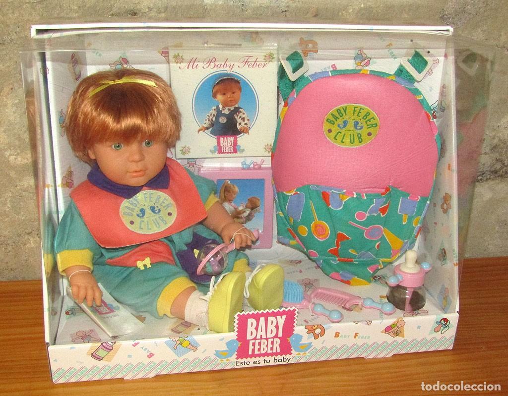 Poup&eacute;es Espagnoles Modernes: ANTIGUA MU&Ntilde;ECA BABY FEBER - NUEVA Y EN SU CAJA ORIGINAL - NUNCA ABIERTA - MODELO EN NI&Ntilde;A
