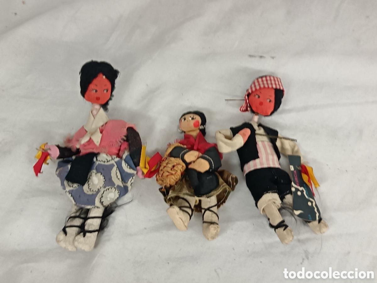 Mu&ntilde;ecas espa&ntilde;olas modernas: PEQUE&Ntilde;OS MU&Ntilde;ECOS DE TRAPO Y TELA, ARTE POPULAR