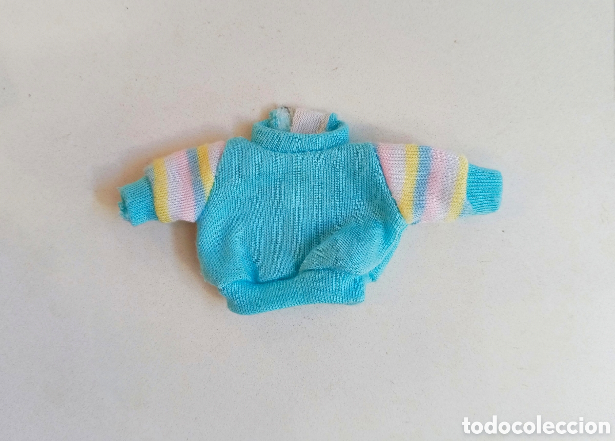Mu&ntilde;ecas espa&ntilde;olas modernas: Chabel sudadera camiseta azul celeste