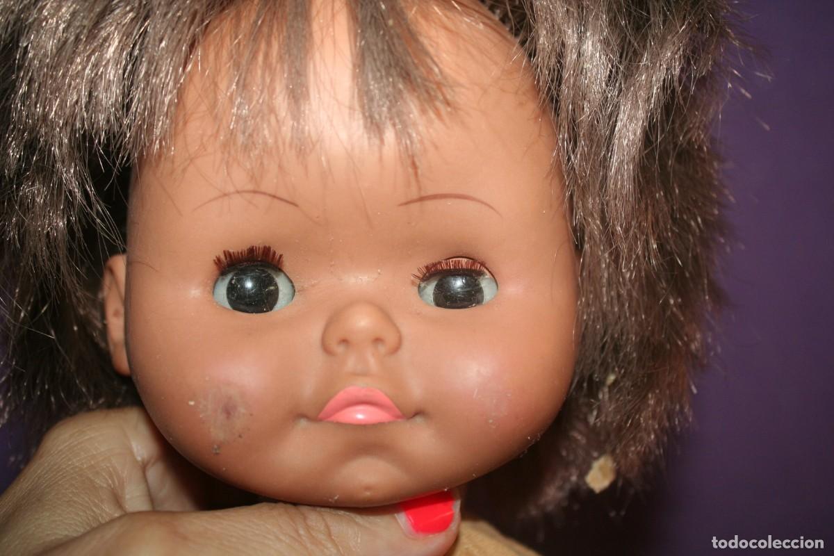 Bambole Spagnole Moderne: MU&Ntilde;ECA MU&Ntilde;ECO ANTIGUO MULATO GOMA ESPUMA