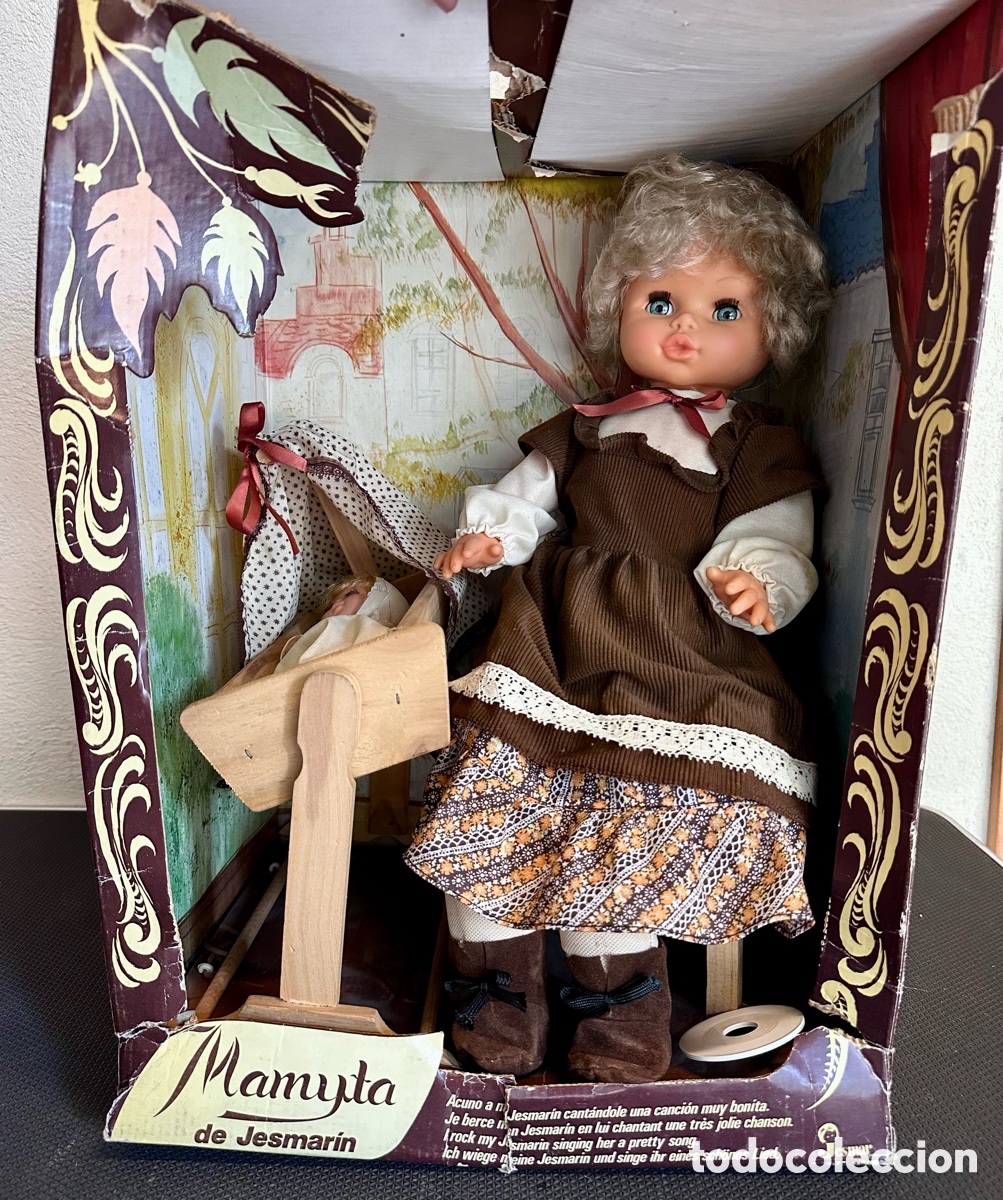 Mu&ntilde;ecas espa&ntilde;olas modernas: MU&Ntilde;ECA MAMYTA JESMAR. CON JESMAR&Iacute;N. DE JUGUETER&Iacute;A.