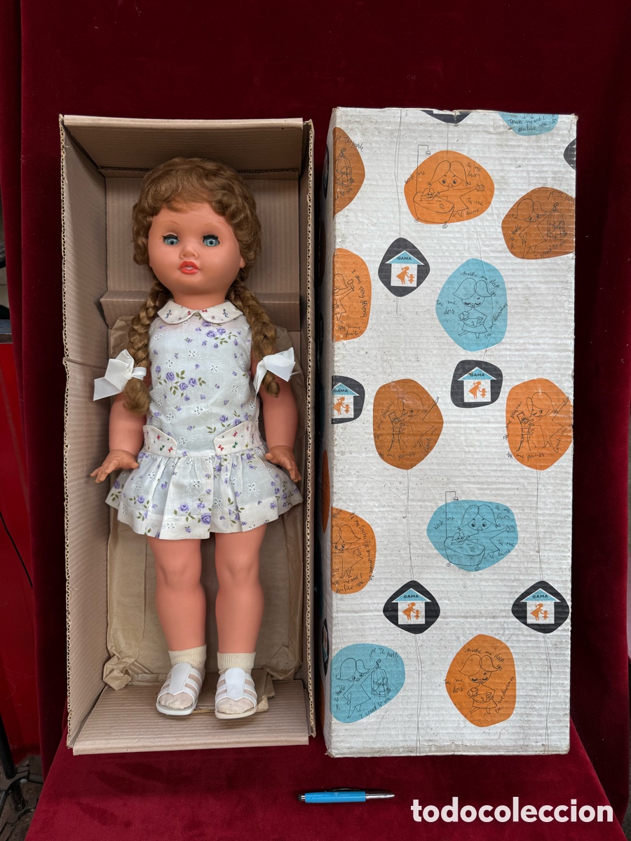 Bonecas Espanholas Modernas: Antigua y gran mu&ntilde;eca Cristina de Novo-Gama!