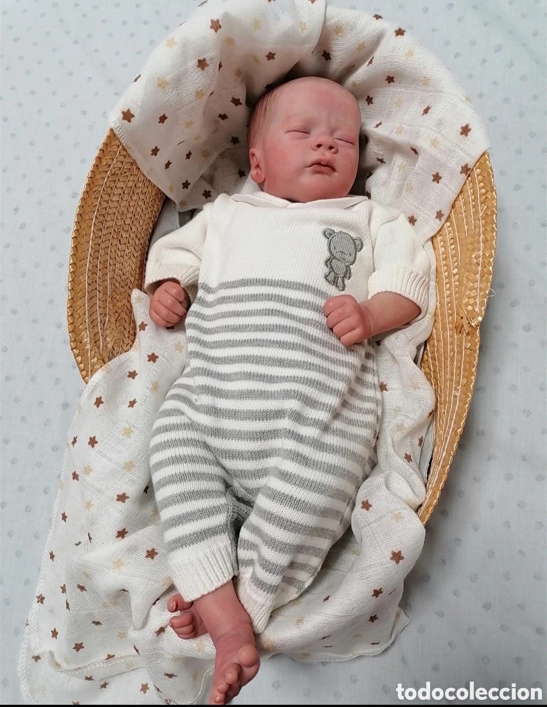 Mu&ntilde;ecas espa&ntilde;olas modernas: Mu&ntilde;eco reborn realista - Foto 2