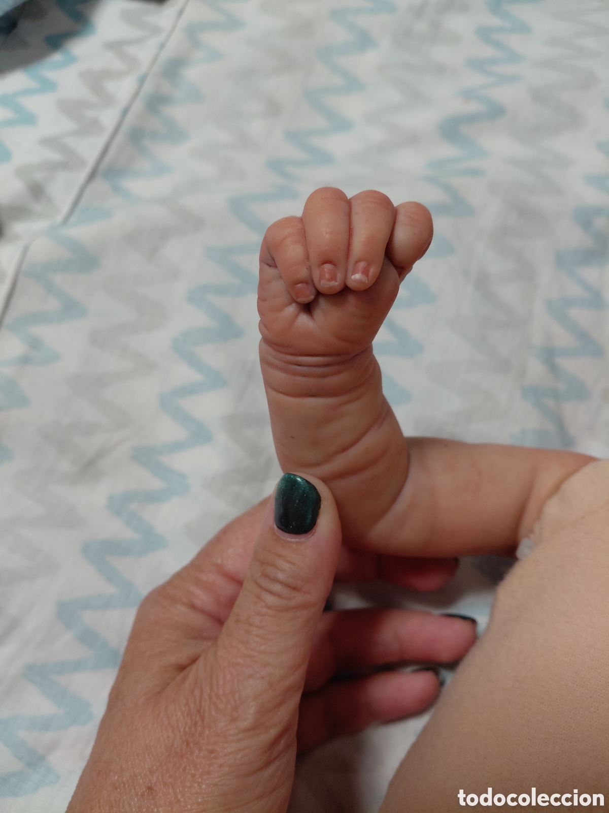 Mu&ntilde;ecas espa&ntilde;olas modernas: Mu&ntilde;eco reborn realista - Foto 8