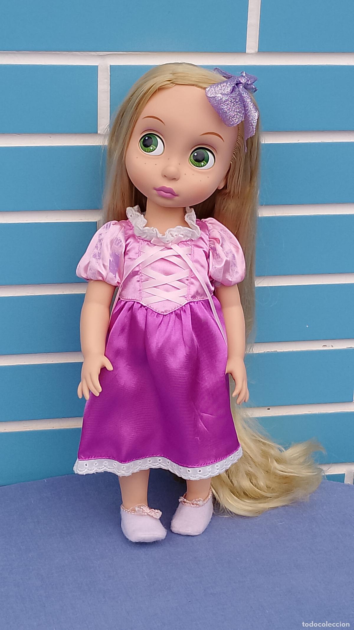 Moderne spanische Puppen: Mu&ntilde;eca Princesa Rapunzel de la colecci&oacute;n Disney Animators