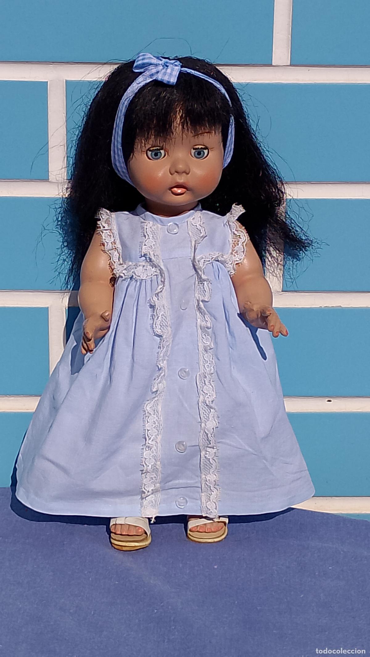 Moderne spanische Puppen: Antigua mu&ntilde;eca &Aacute;ngela o Angelita de Industrias Leb, de los a&ntilde;os 50