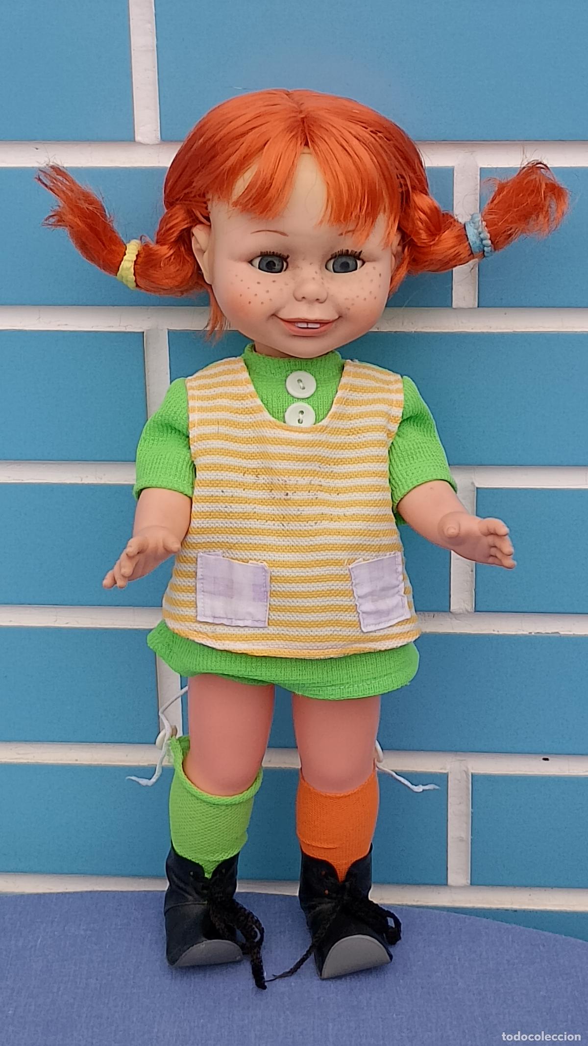 Modern Spanish Dolls: Antigua mu&ntilde;eca Pippi Calzaslargas de Toyse, a&ntilde;os 70