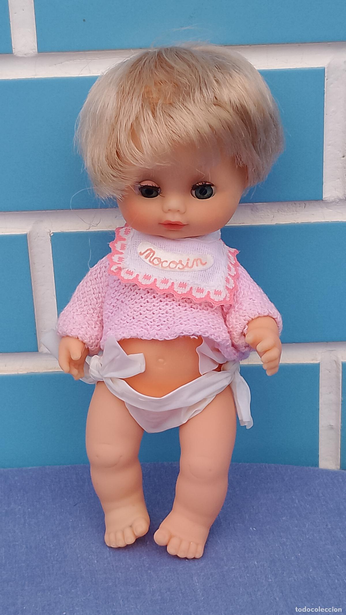 Bambole Spagnole Moderne: Antiguo mu&ntilde;eco beb&eacute; Baby Mocos&iacute;n de Toyse