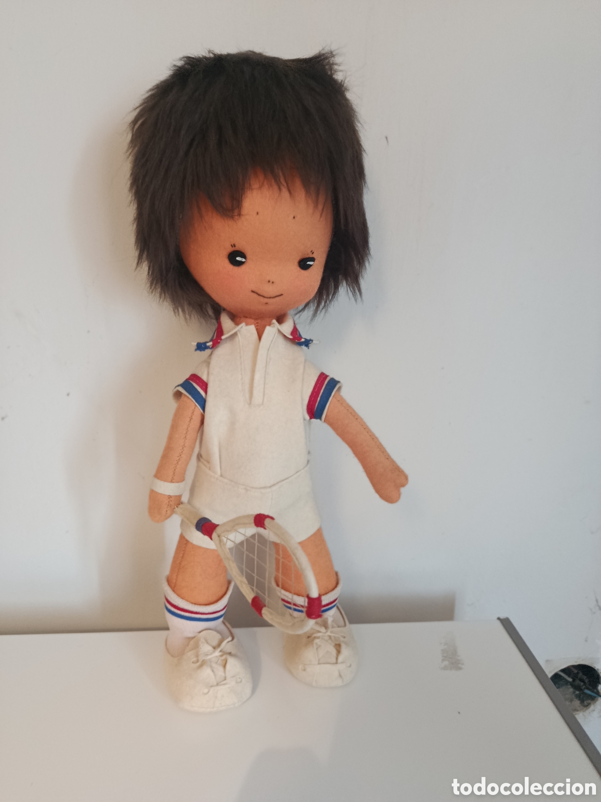 Moderne spanische Puppen: MU&Ntilde;ECO TENISTA VINTAGE &ndash; 38 CM &ndash; COMPLETO &ndash; EXCELENTE ESTADO DE CONSERVACI&Oacute;N