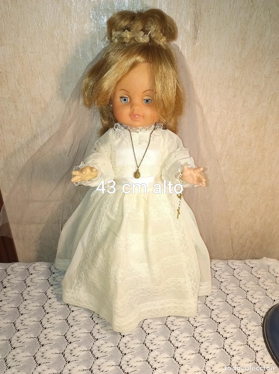 Mu&ntilde;ecas espa&ntilde;olas modernas: Mu&ntilde;eca vintage de la Primera Comuni&oacute;n de 1969 - Foto 2