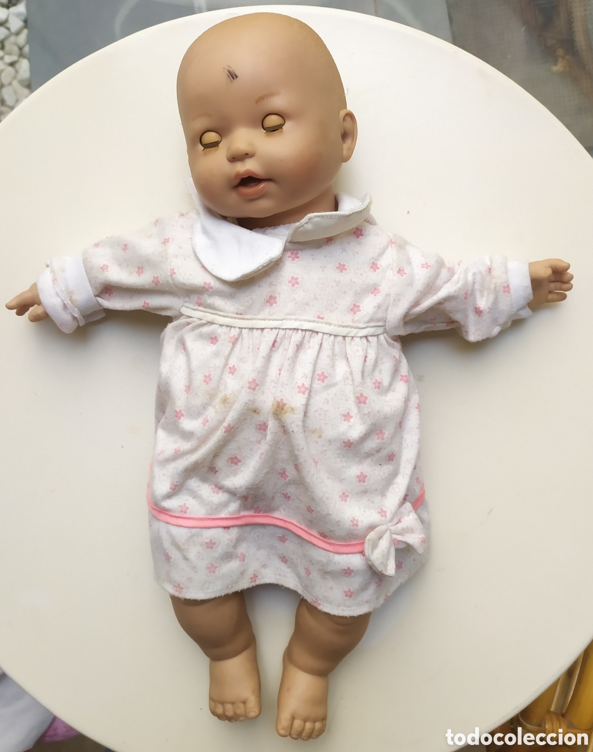 Mu&ntilde;ecas espa&ntilde;olas modernas: Antigua mu&ntilde;eca Llorens (requiere limpieza) - Foto 3