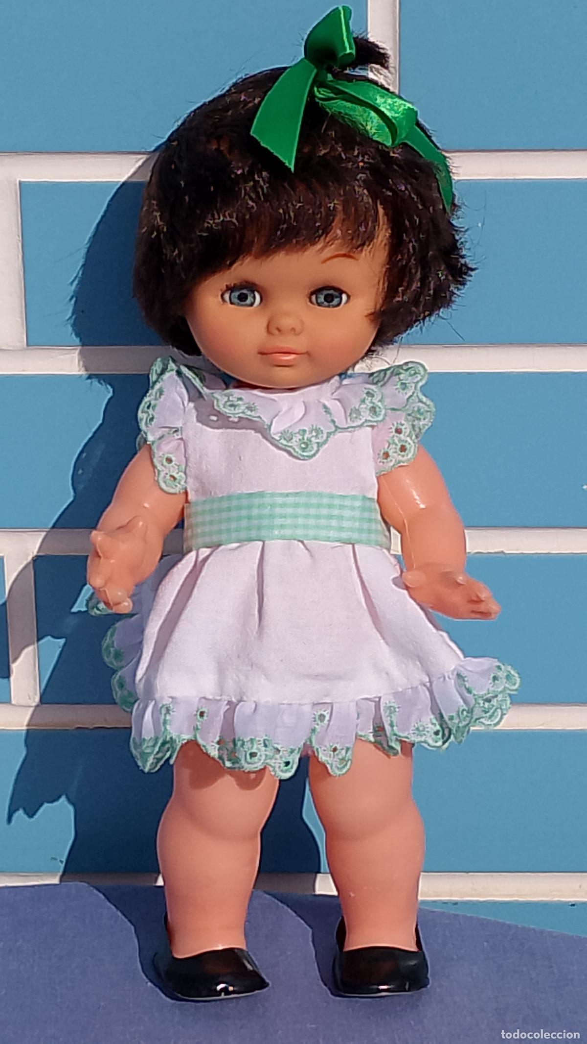 Mu&ntilde;ecas espa&ntilde;olas modernas: Antigua mu&ntilde;eca estilo Toyse de 30 cm