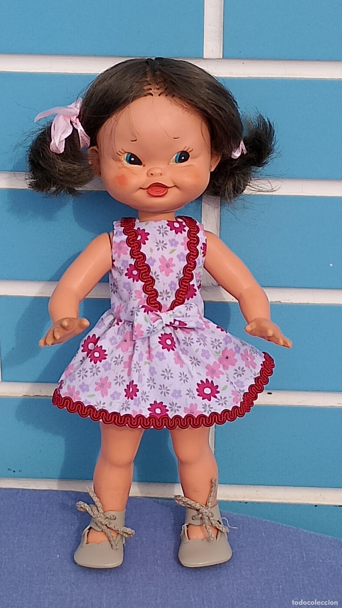 Mu&ntilde;ecas espa&ntilde;olas modernas: Antigua mu&ntilde;eca Brisita de Florido de los a&ntilde;os 60