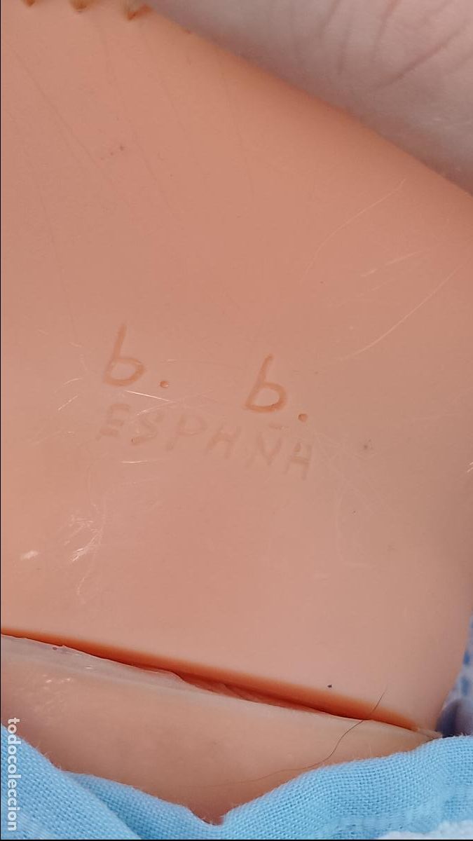 Mu&ntilde;ecas espa&ntilde;olas modernas: Antigua mu&ntilde;eca beb&eacute; de b.b. - Foto 6