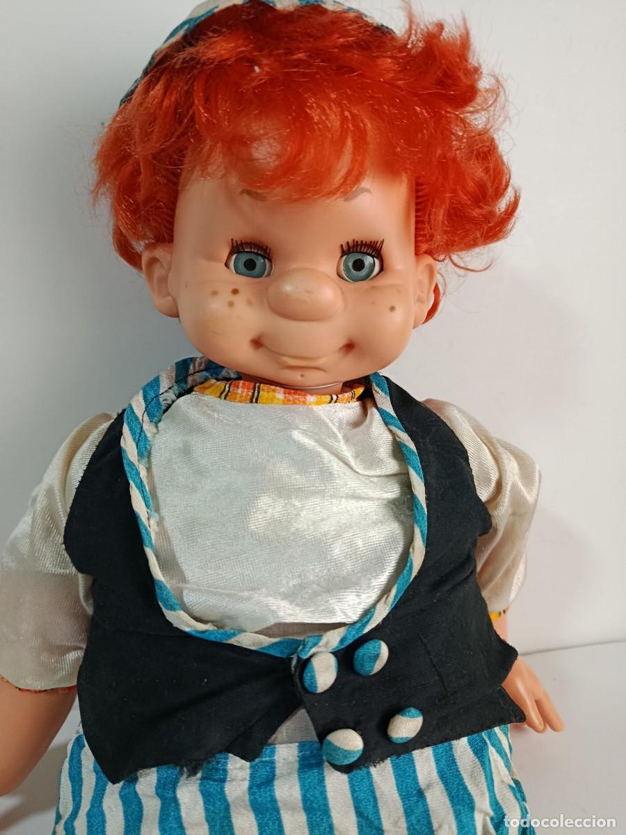 Mu&ntilde;ecas espa&ntilde;olas modernas: MU&Ntilde;ECO PITIROLO A&Ntilde;OS 70. 52 cm