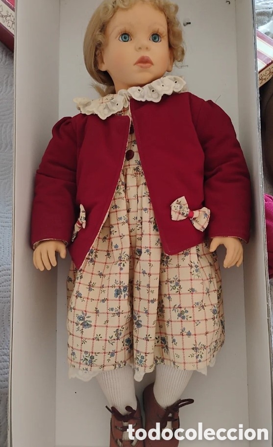 Mu&ntilde;ecas espa&ntilde;olas modernas: &diams;Mu&ntilde;eca Taller Artesanal D'azucar (Onil) - Circa 1998 - Nueva en Caja / Impecable (Mint in Box)