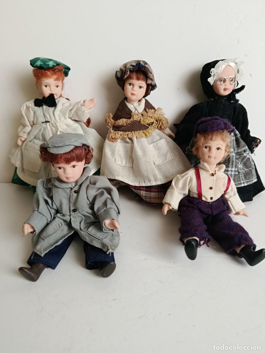 Mu&ntilde;ecas espa&ntilde;olas modernas: 5 MU&Ntilde;ECAS DE PORCELANA PARA CASA DE MU&Ntilde;ECAS