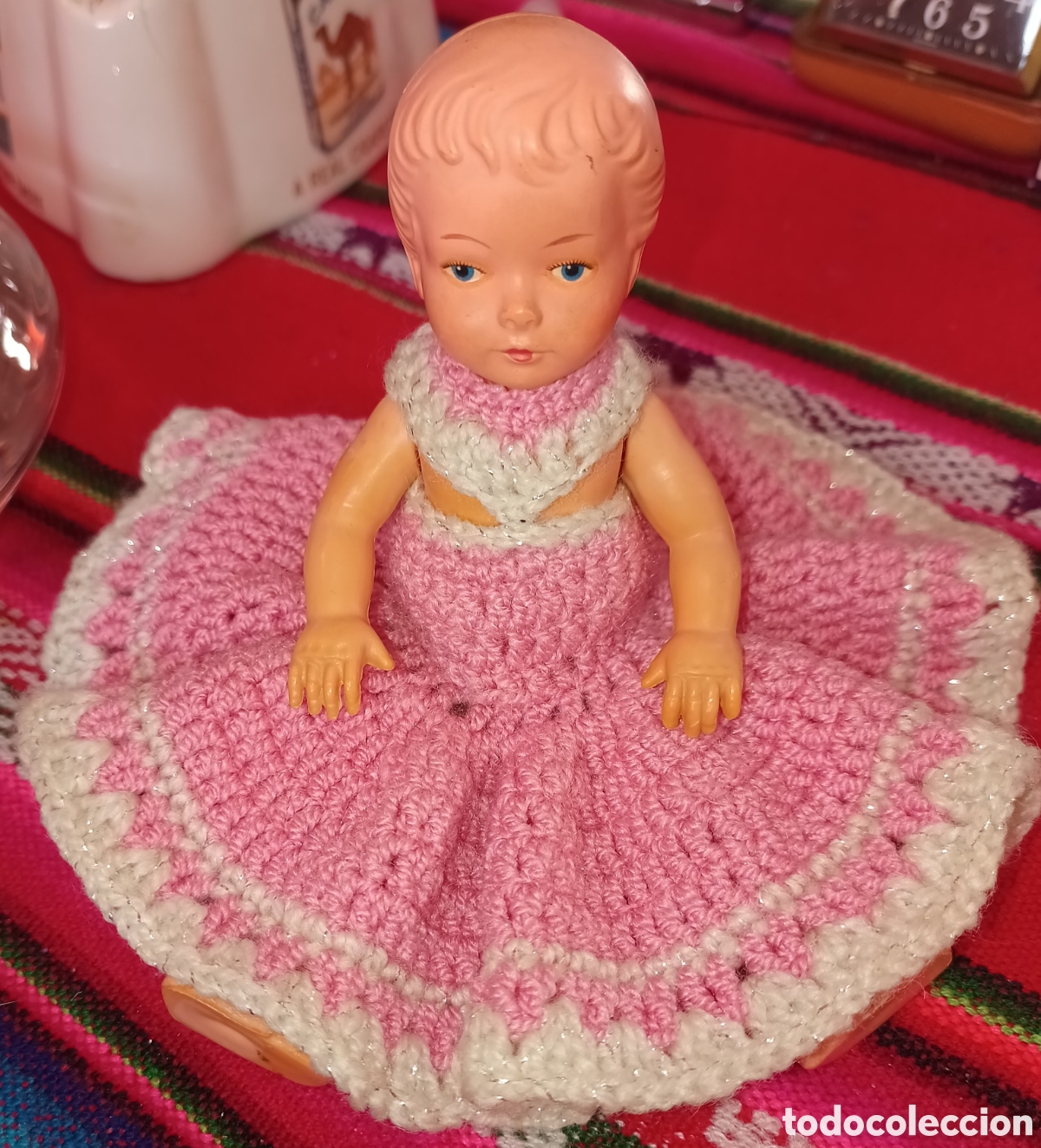 Mu&ntilde;ecas espa&ntilde;olas modernas: Mu&ntilde;eca vintage de celuloide - Foto 1
