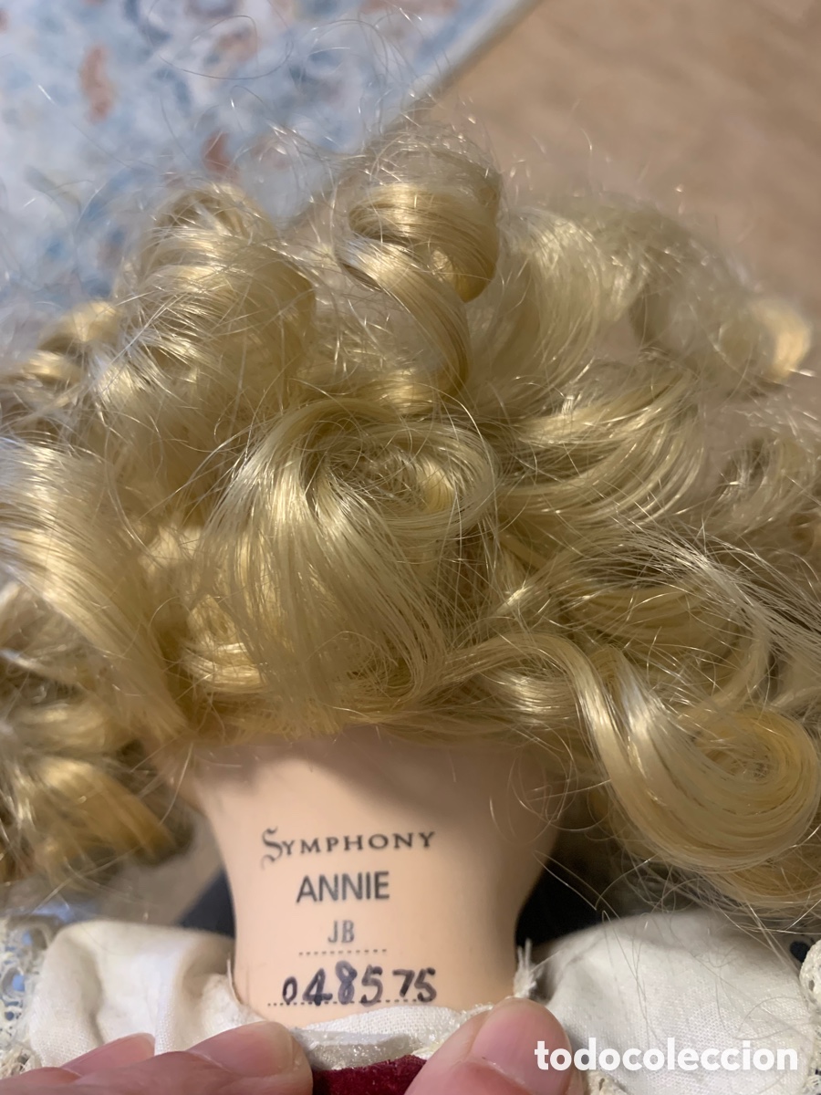 Mu&ntilde;ecas espa&ntilde;olas modernas: Mu&ntilde;eca Annie porcelana - Foto 2