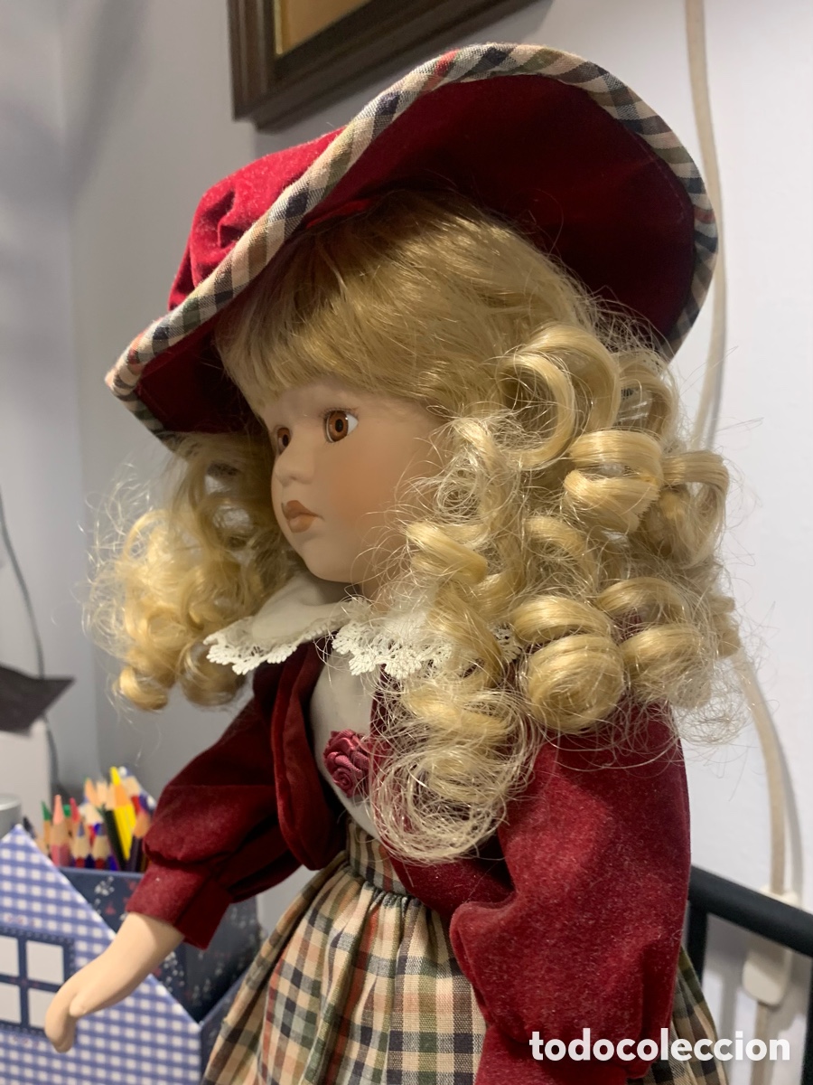Mu&ntilde;ecas espa&ntilde;olas modernas: Mu&ntilde;eca Annie porcelana - Foto 4