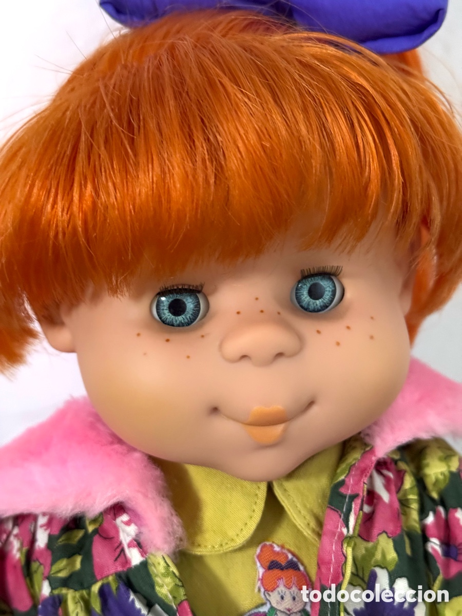 Mu&ntilde;ecas espa&ntilde;olas modernas: Mu&ntilde;eca Pocas Pecas Feber Pelirroja - Nenas Guapas (100% Original y Completa)