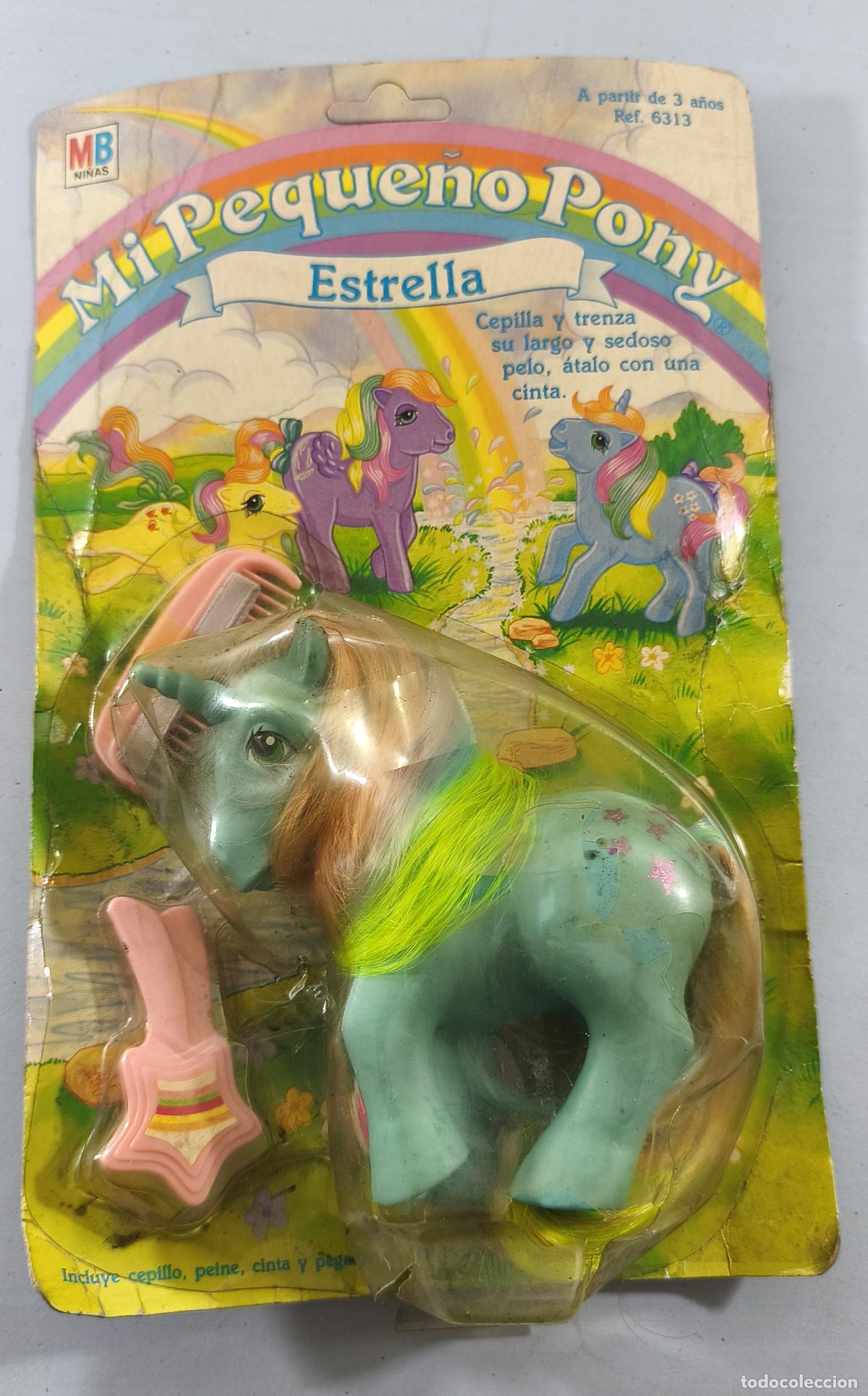 Mu&ntilde;ecas espa&ntilde;olas modernas: MI PEQUE&Ntilde;O PONY, ESTRELLA, A&Ntilde;O 1986, DE MB, EN BLISTER. CC