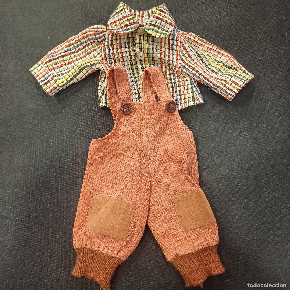 Mu&ntilde;ecas espa&ntilde;olas modernas: CONJUNTO PETO/CAMISA BABY MOCOSETE/TOYSE.