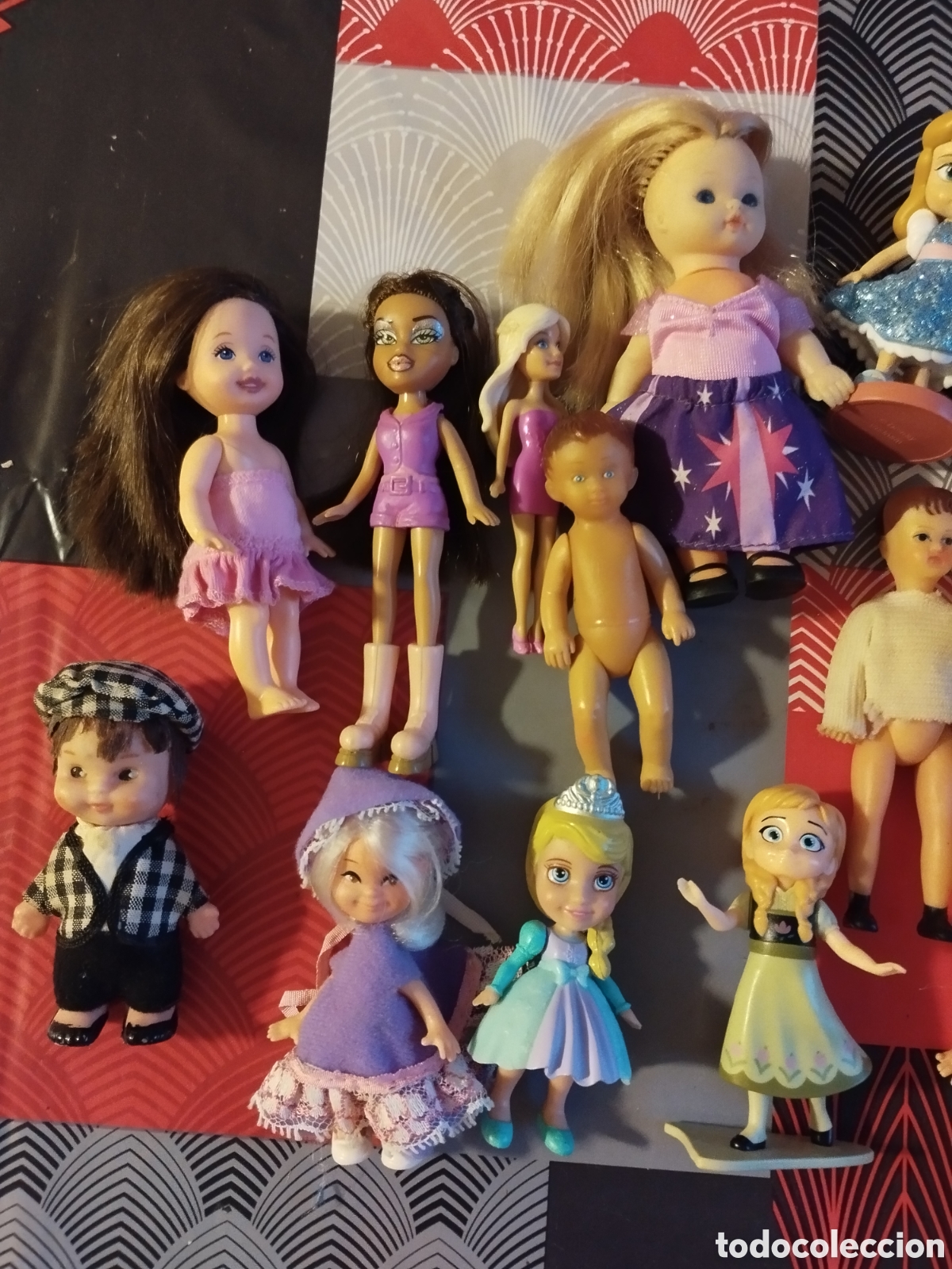 Mu&ntilde;ecas espa&ntilde;olas modernas: Lote mu&ntilde;equitos peque&ntilde;os vintage - Foto 3