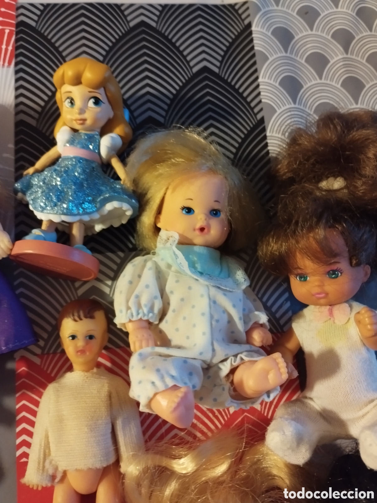 Mu&ntilde;ecas espa&ntilde;olas modernas: Lote mu&ntilde;equitos peque&ntilde;os vintage - Foto 4