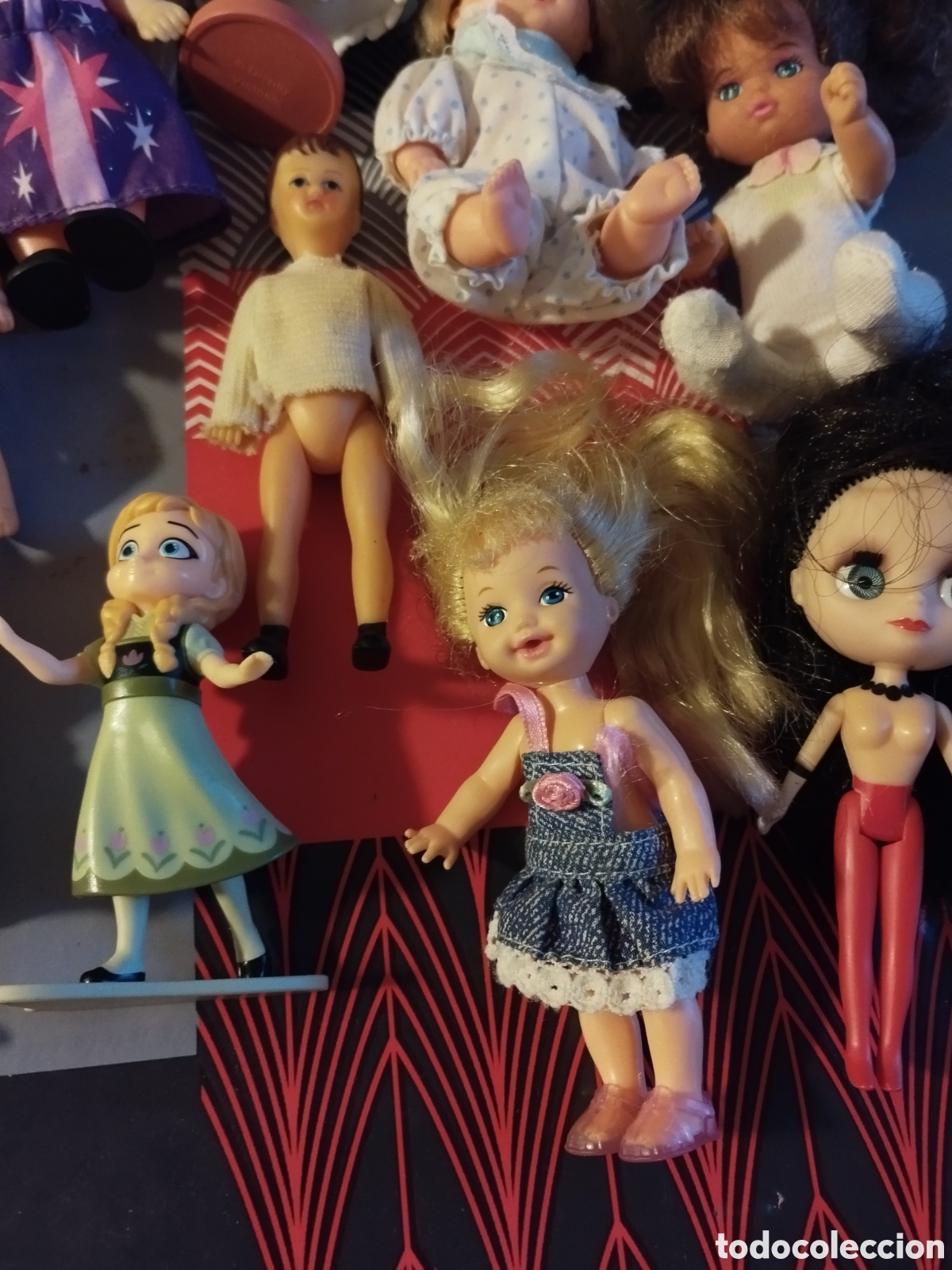 Mu&ntilde;ecas espa&ntilde;olas modernas: Lote mu&ntilde;equitos peque&ntilde;os vintage - Foto 5