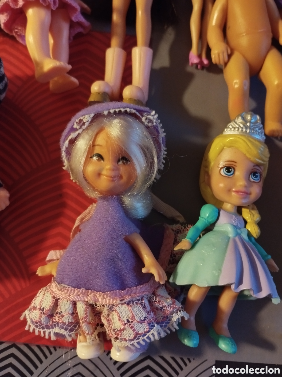 Mu&ntilde;ecas espa&ntilde;olas modernas: Lote mu&ntilde;equitos peque&ntilde;os vintage - Foto 6
