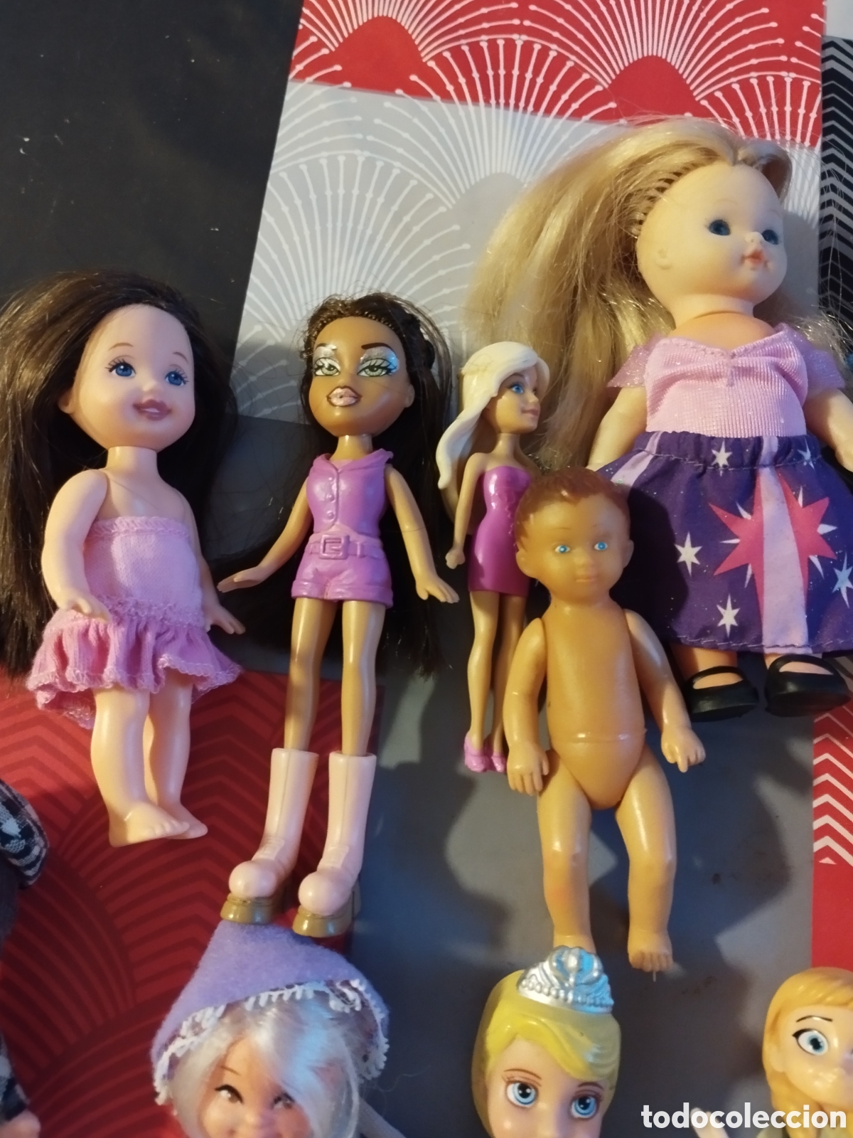 Mu&ntilde;ecas espa&ntilde;olas modernas: Lote mu&ntilde;equitos peque&ntilde;os vintage - Foto 7