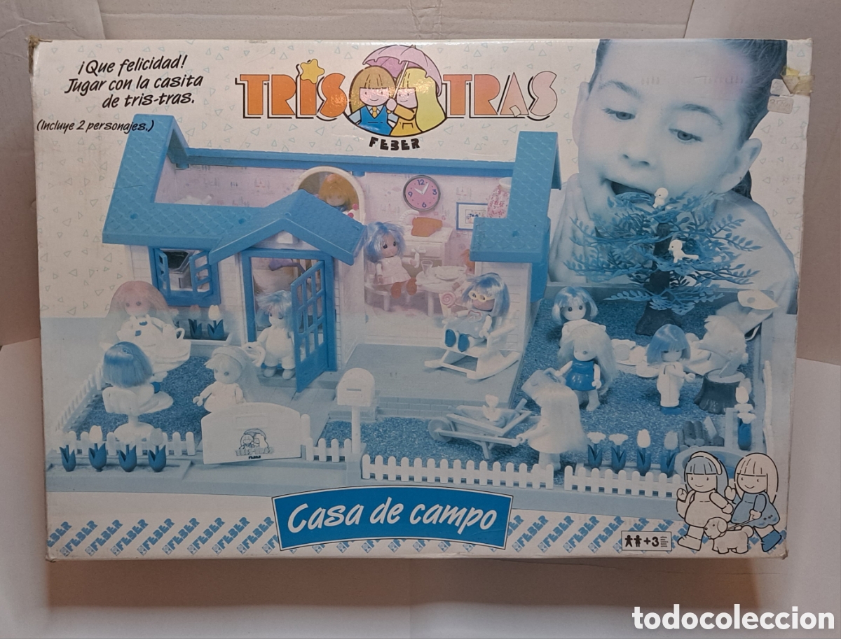 Mu&ntilde;ecas espa&ntilde;olas modernas: TRIS TRAS CASA DE CAMPO. NUEVA EN CAJA. SIN ESTRENAR. FEBER. REF 5460. TRISTRAS. MUY DIF&Iacute;CIL.