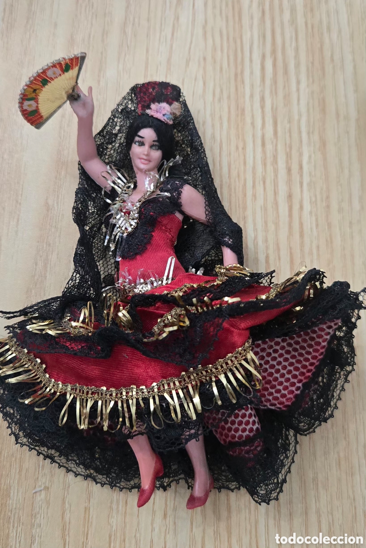 Mu&ntilde;ecas espa&ntilde;olas modernas: Mu&ntilde;eca flamenca Irrompible Avi&aacute;- Carb&oacute;