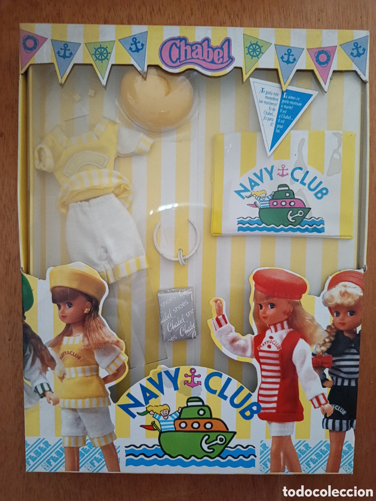 Mu&ntilde;ecas espa&ntilde;olas modernas: Chabel Navy club. Feber Ref 1474 sin usar