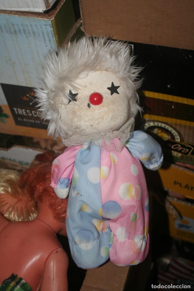 Mu&ntilde;ecas espa&ntilde;olas modernas: antigua mu&ntilde;eca mu&ntilde;eco payaso PEDIDO MINIMO 5E