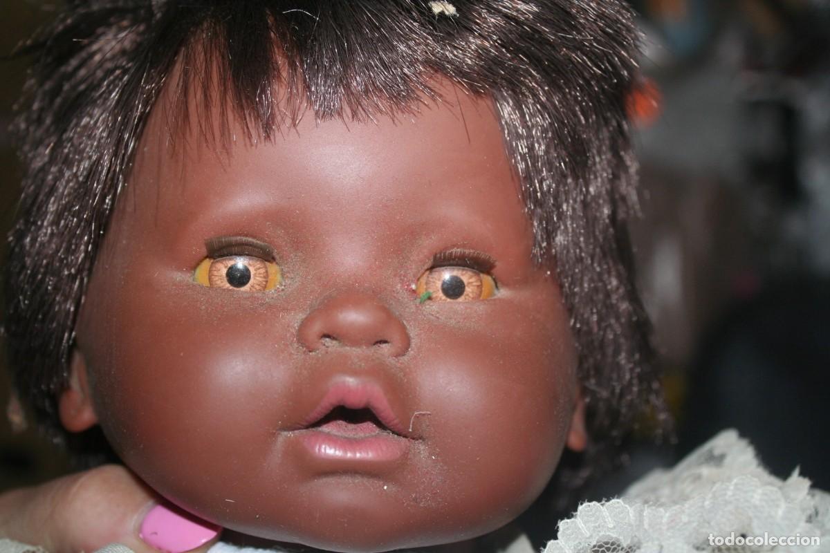 Mu&ntilde;ecas espa&ntilde;olas modernas: antigua mu&ntilde;eca mu&ntilde;eco negrito - Foto 1