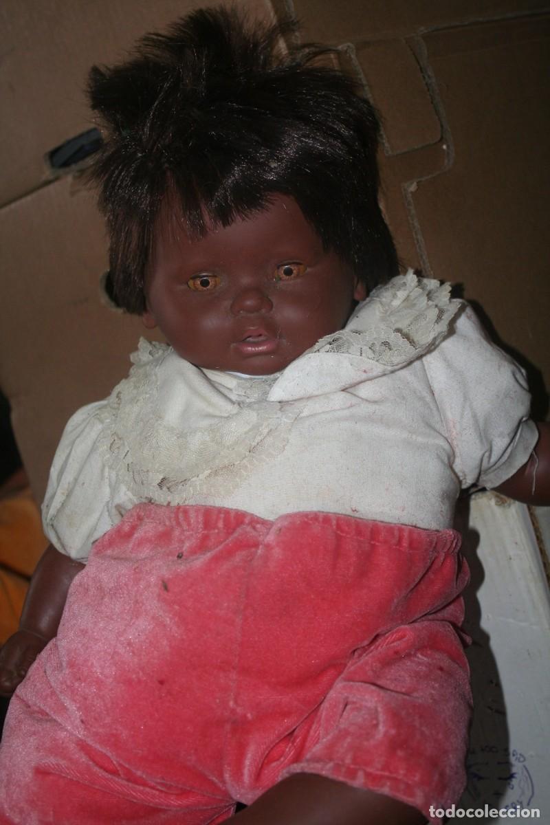 Mu&ntilde;ecas espa&ntilde;olas modernas: antigua mu&ntilde;eca mu&ntilde;eco negrito - Foto 2