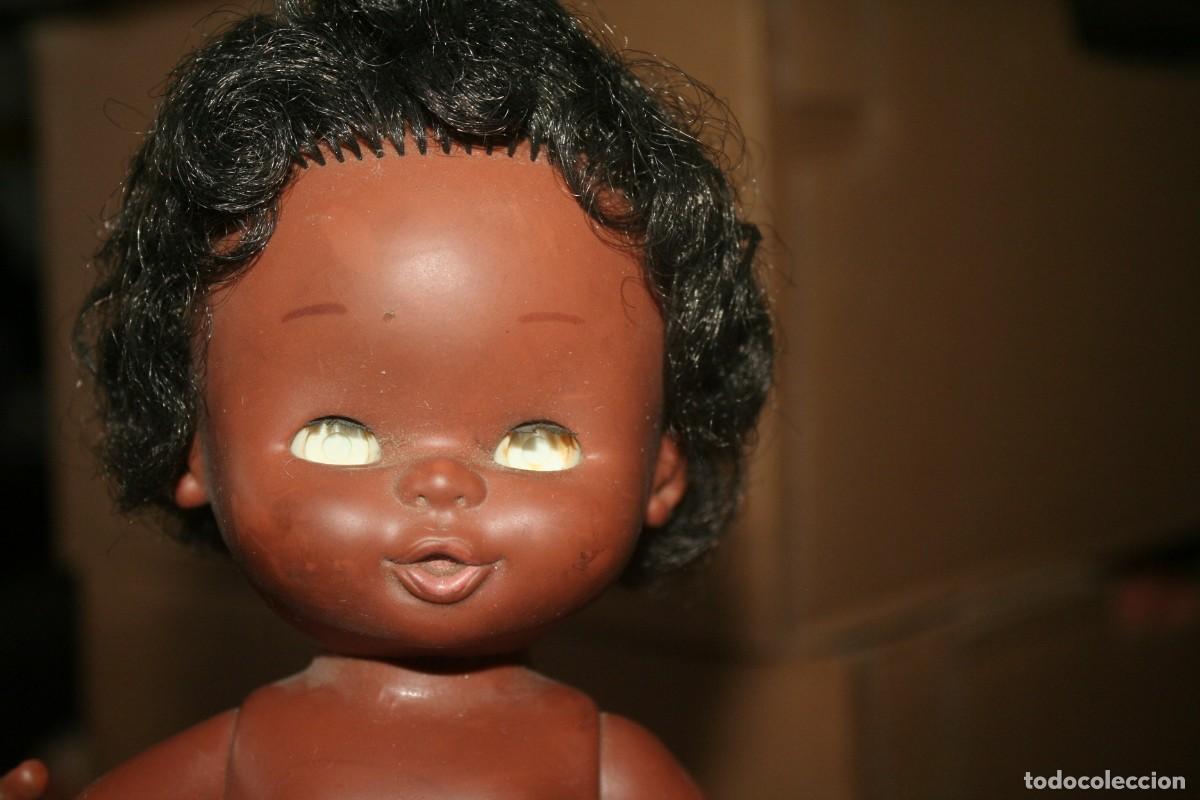 Mu&ntilde;ecas espa&ntilde;olas modernas: antigua mu&ntilde;eca mu&ntilde;eco CURRINA NEGRITA PEDIDO MINIMO 5E