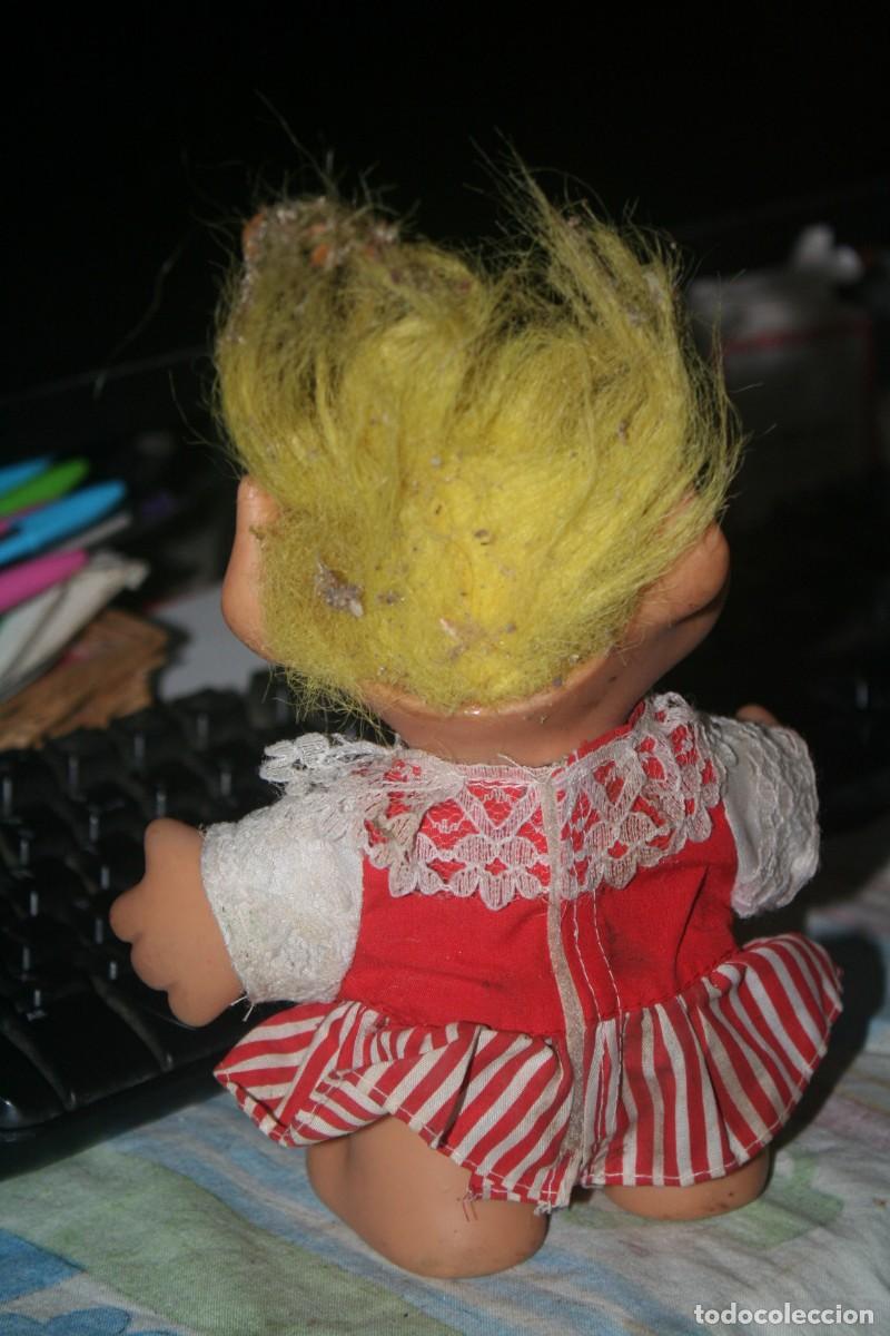 Mu&ntilde;ecas espa&ntilde;olas modernas: mu&ntilde;eco troll mu&ntilde;eca amarillo pelo - Foto 2