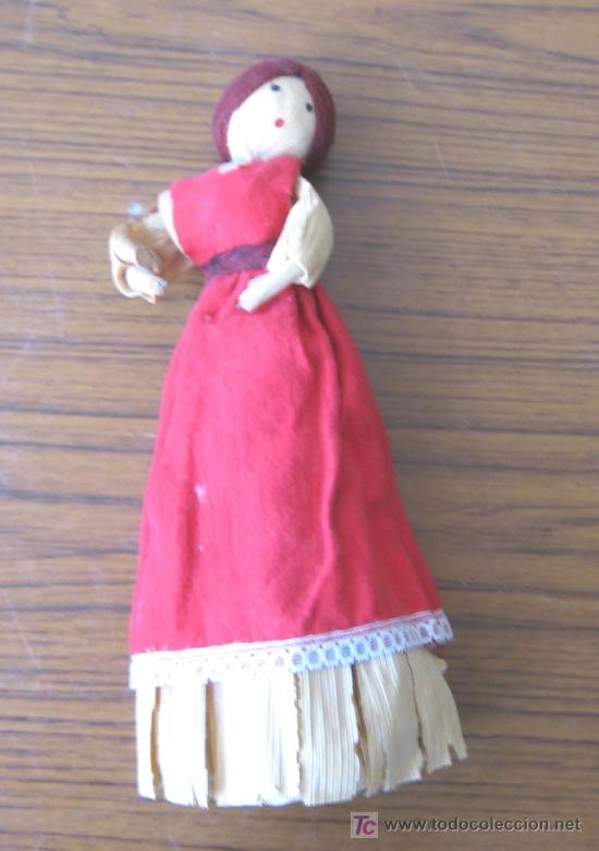 Mu&ntilde;ecas extranjeras: Mu&ntilde;eca de hojas de ma&iacute;z o similar - Foto 1