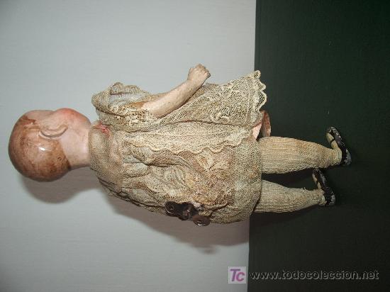 Mu&ntilde;ecas extranjeras: Antigua MU&Ntilde;ECA a CUERDA. - Foto 2