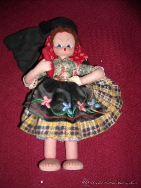 Mu&ntilde;ecas extranjeras: MU&Ntilde;ECA TELA PORTUGUESA. - Foto 1