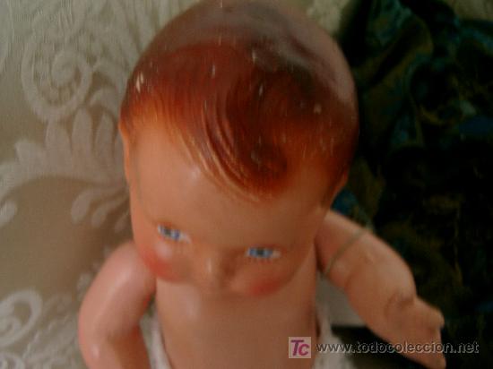 Mu&ntilde;ecas extranjeras: Mu&ntilde;eca antigua beb&eacute; de composici&oacute;n - Foto 3