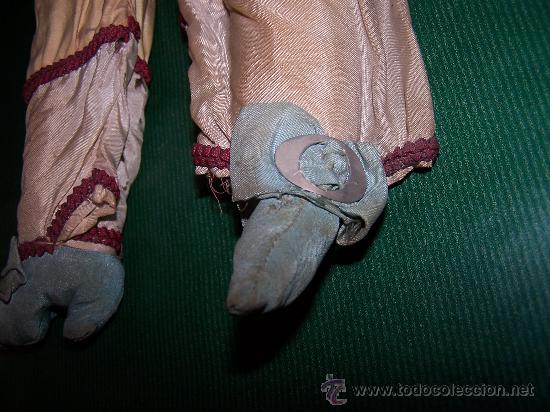 Mu&ntilde;ecas extranjeras: ANTIQUE DOLL - MU&Ntilde;ECA ANTIGUA DE TELA - Foto 11