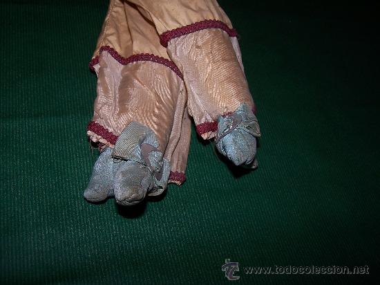 Mu&ntilde;ecas extranjeras: ANTIQUE DOLL - MU&Ntilde;ECA ANTIGUA DE TELA - Foto 9