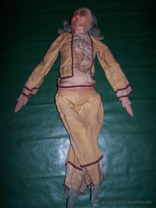 Mu&ntilde;ecas extranjeras: ANTIQUE DOLL - MU&Ntilde;ECA ANTIGUA DE TELA - Foto 4