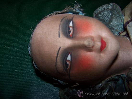 Mu&ntilde;ecas extranjeras: ANTIQUE DOLL - MU&Ntilde;ECA ANTIGUA DE TELA - Foto 8