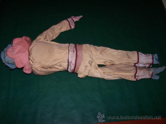 Mu&ntilde;ecas extranjeras: ANTIQUE DOLL - MU&Ntilde;ECA ANTIGUA DE TELA - Foto 10