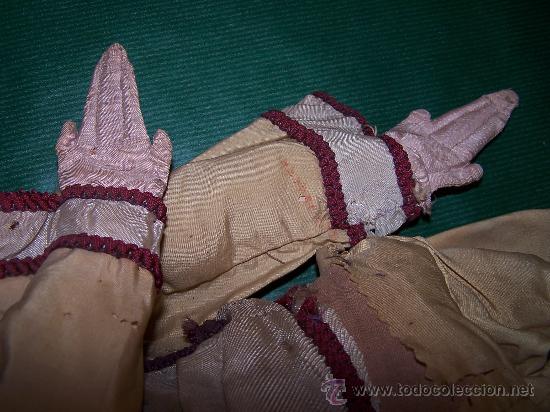 Mu&ntilde;ecas extranjeras: ANTIQUE DOLL - MU&Ntilde;ECA ANTIGUA DE TELA - Foto 3